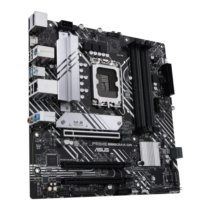 Материнська плата Asus Prime B660M-A D4-CSM Socket 1700 - мініатюра 3