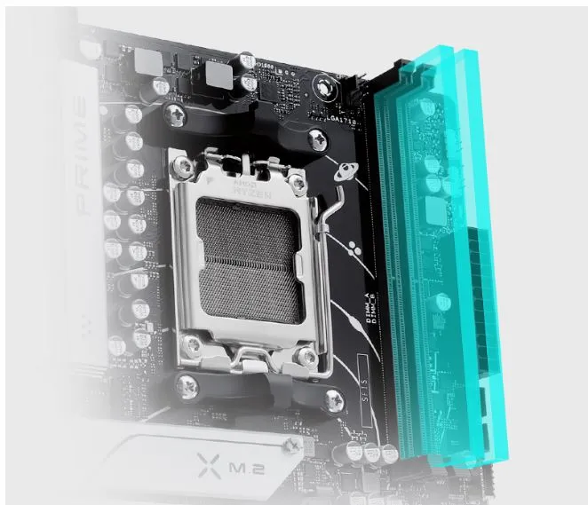 Материнська плата Asus Prime B650M-K Socket AM5 - мініатюра 16
