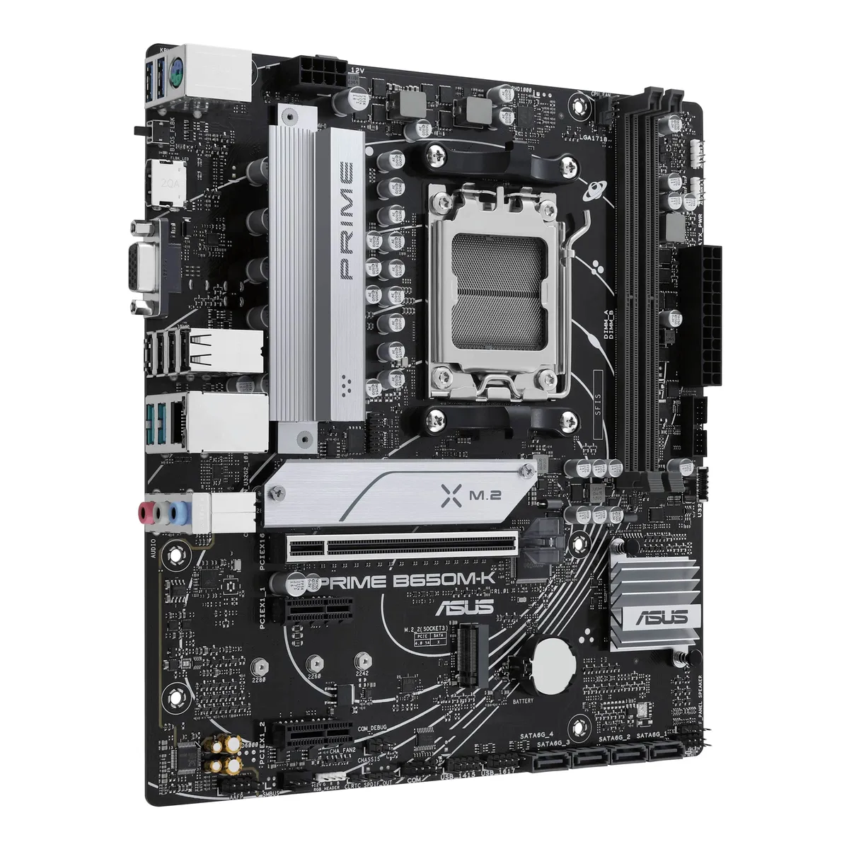 Материнська плата Asus Prime B650M-K Socket AM5 - мініатюра 2
