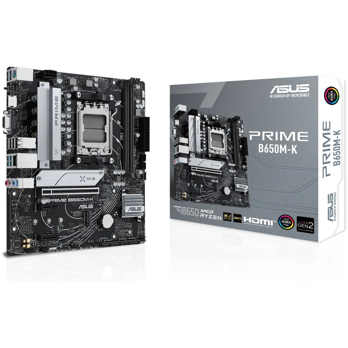 Материнська плата Asus Prime B650M-K Socket AM5 - мініатюра 7