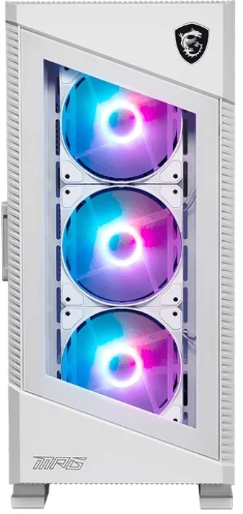 Корпус MSI MPG Velox 100R White без БЖ - мініатюра 2