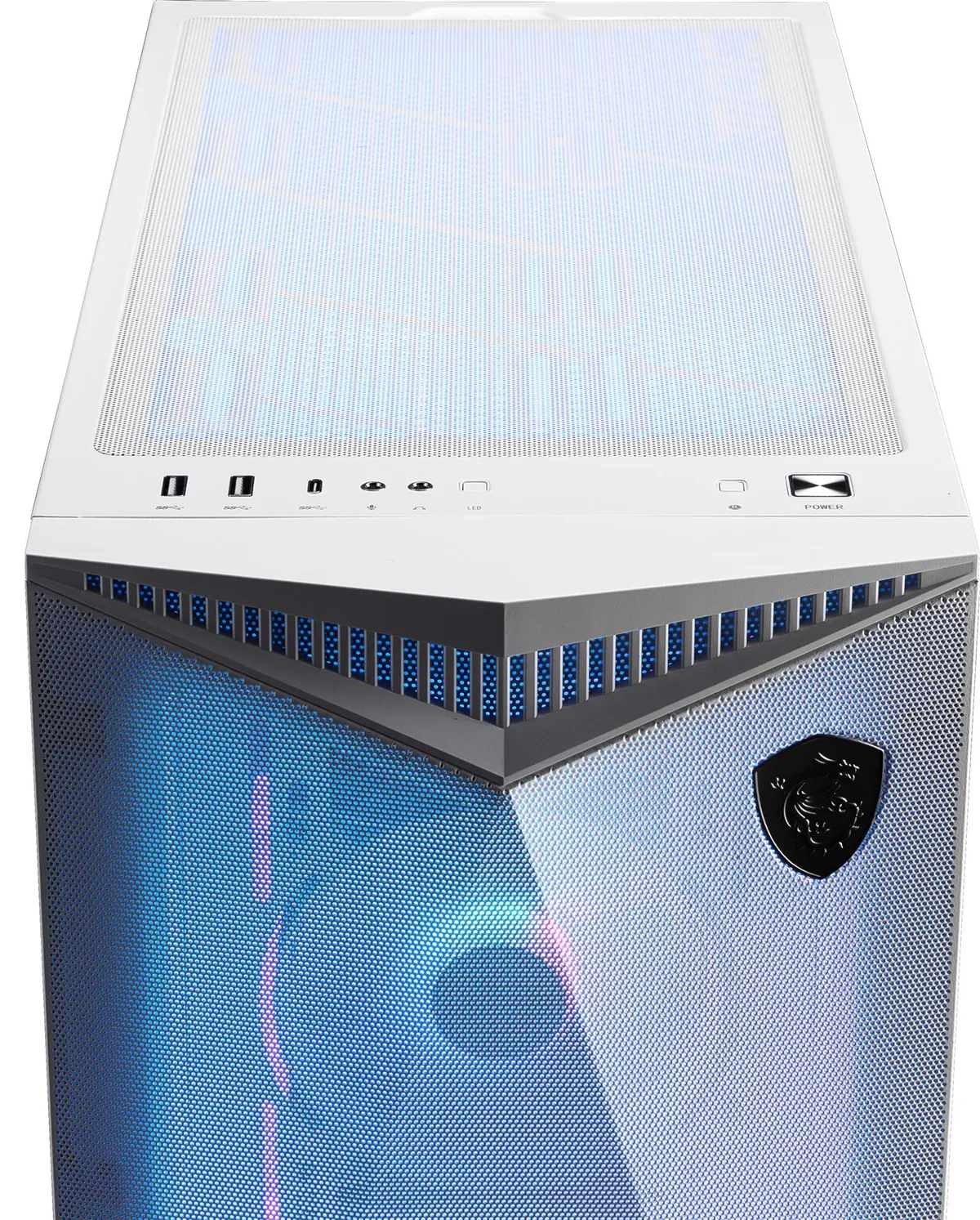 Корпус MSI MPG Gungnir 300R AirFlow White без БЖ - мініатюра 11
