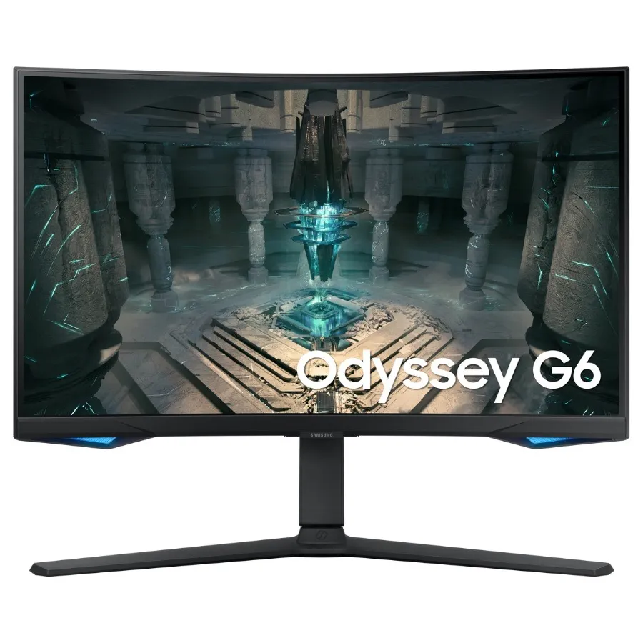 Монiтор Samsung 27" Odyssey G6 LS27BG650E (LS27BG650EIXUA) VA Black Curved 240Hz - мініатюра 14