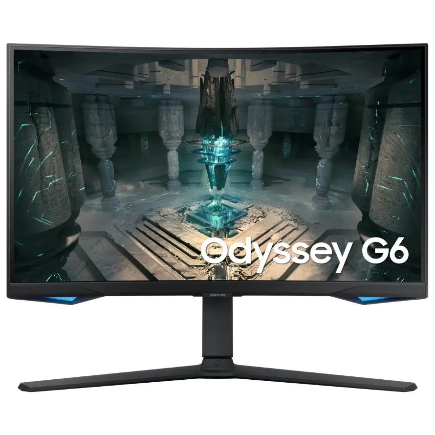 Монiтор Samsung 32" Odyssey G6 LS32BG650E (LS32BG650EIXUA) VA Black Curved 240Hz - зображення 1