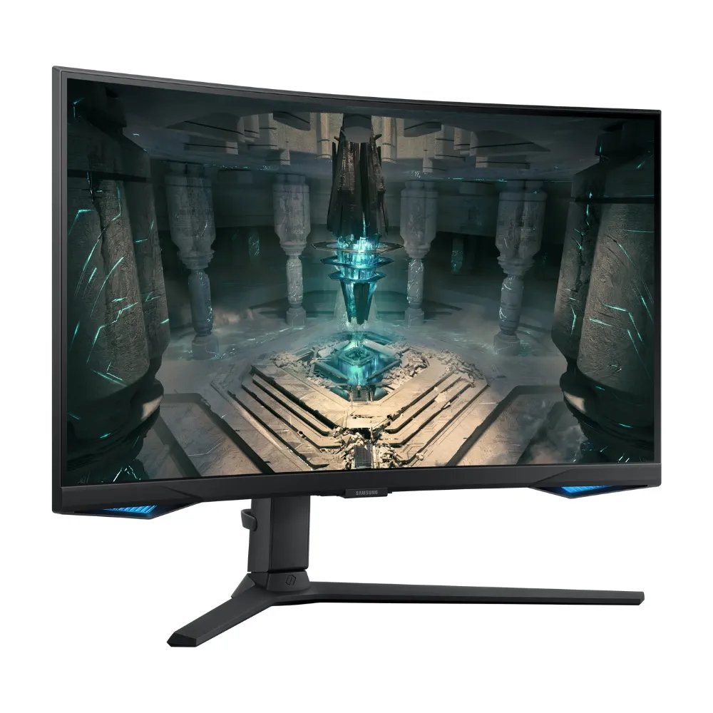 Монiтор Samsung 32" Odyssey G6 LS32BG650E (LS32BG650EIXUA) VA Black Curved 240Hz - мініатюра 3