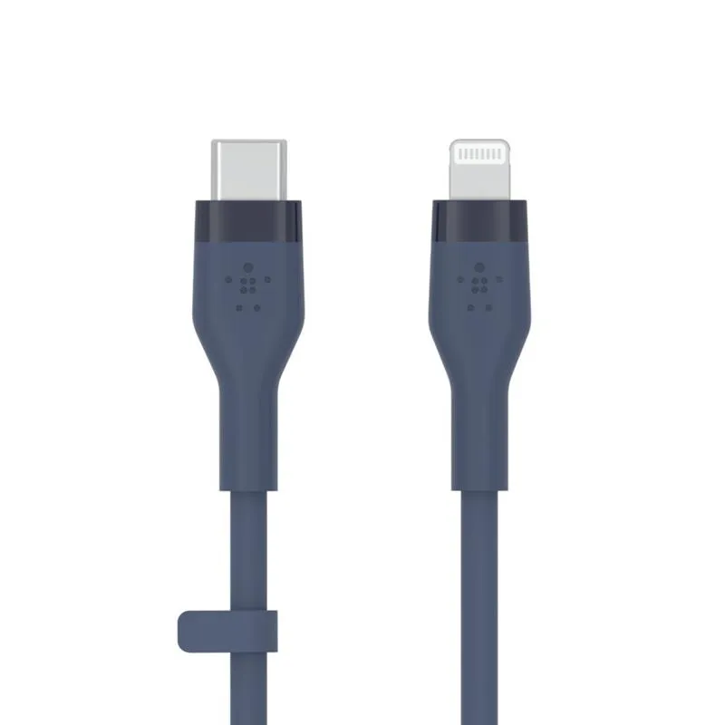 Кабель Belkin BoostCharge Flex USB Type-C - Lightning (M/M), 1 м, Blue (CAA009bt1MBL) OEM - зображення 1