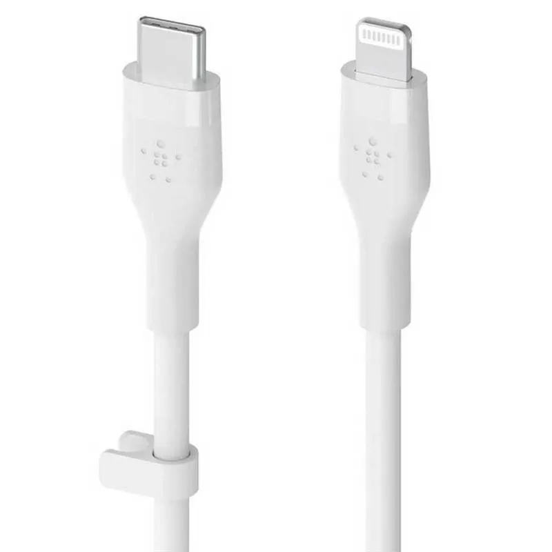 Кабель Belkin BoostCharge Flex USB Type-C - Lightning (M/M), 2 м, White (CAA009bt2MWH) OEM - зображення 1