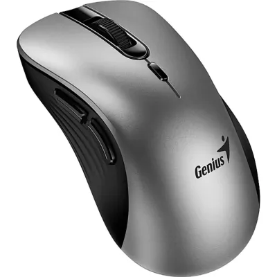 Миша Genius Ergo 8100S, Silent, AI, WL, сірий - мініатюра 2