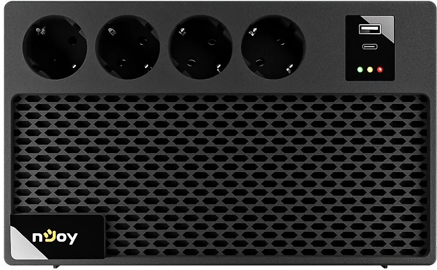 Джерело безперебійного живлення Njoy Renton 650 Plus (UPCSBLS665TRPCG01B) - мініатюра 2