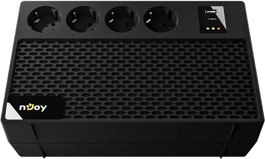 Джерело безперебійного живлення Njoy Renton 650 Plus (UPCSBLS665TRPCG01B) - мініатюра 3