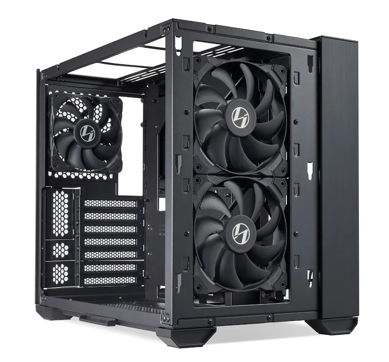 Корпус Lian Li PC-O11 Dynamic Air Mini Black (G99.O11AMX.00) без БЖ - мініатюра 11