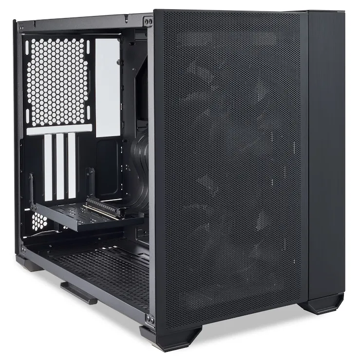 Корпус Lian Li PC-O11 Dynamic Air Mini Black (G99.O11AMX.00) без БЖ - мініатюра 7