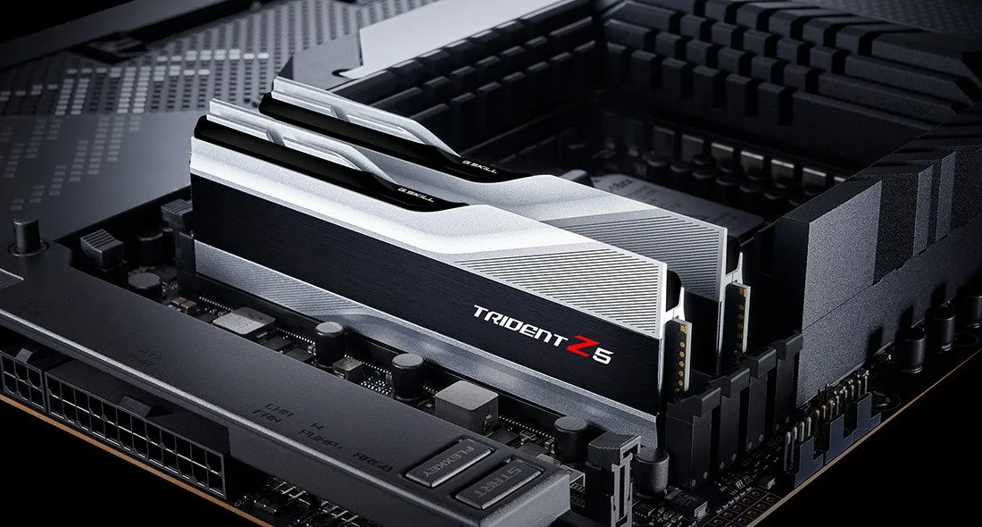 Модуль пам`ятi DDR5 2x16GB/6000 G.Skill Trident Z5 Silver (F5-6000J3040F16GX2-TZ5S) - мініатюра 5