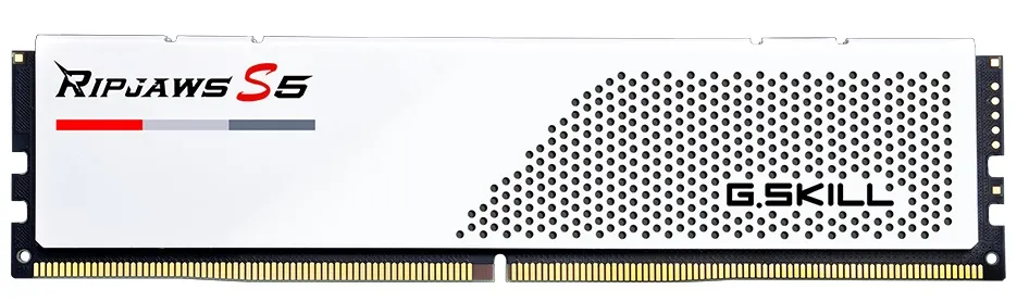 Модуль пам`ятi DDR5 2x16GB/5600 G.Skill Ripjaws S5 White (F5-5600J3636C16GX2-RS5W) - мініатюра 3