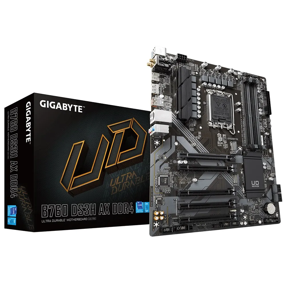 Материнська плата Gigabyte B760 DS3H AX DDR4 Socket 1700 - зображення 1