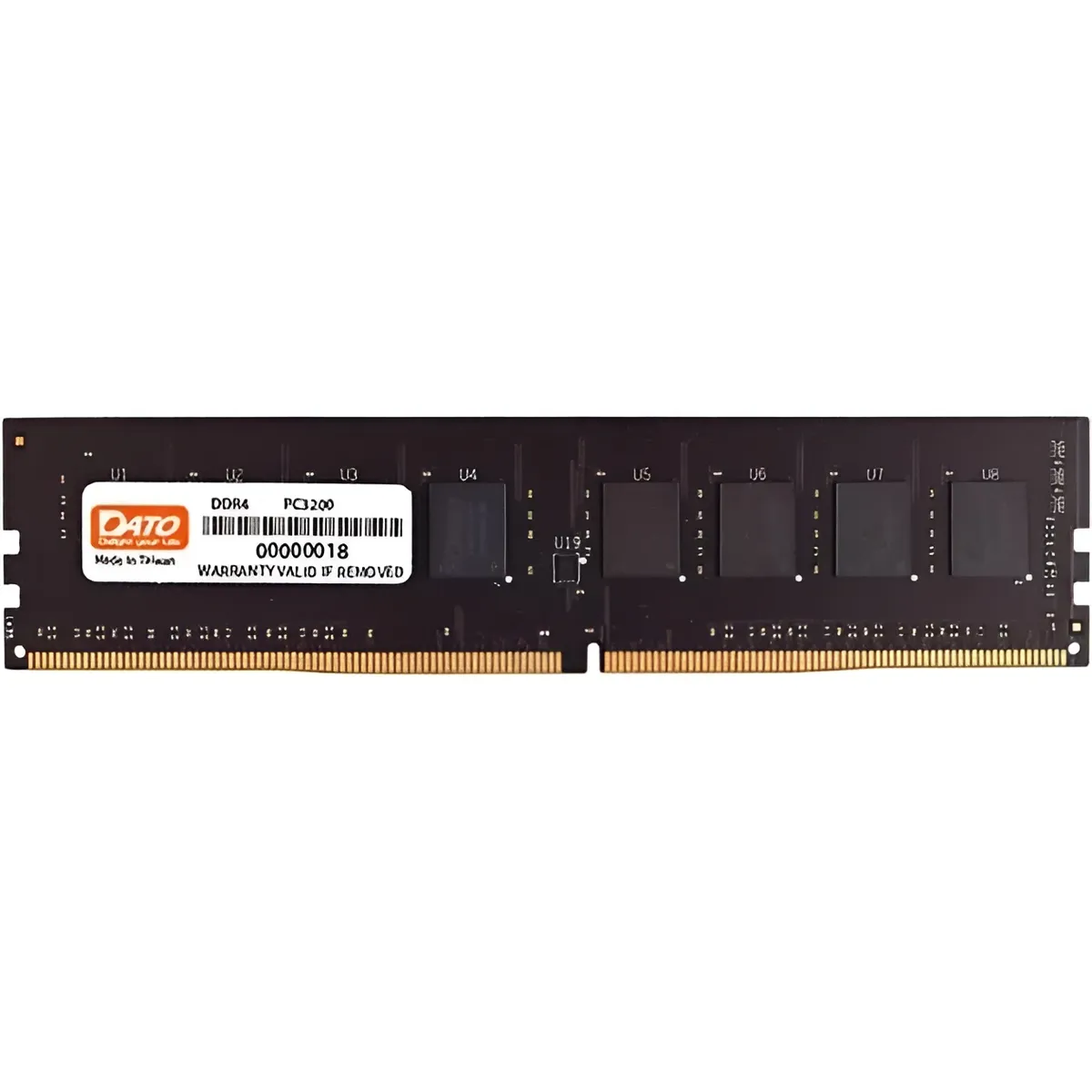 Модуль пам`ятi DDR4 16GB/3200 Dato (DT16G4DLDND32) - мініатюра 3