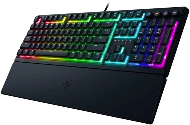 Клавiатура Razer Ornata V3 UKR Black (RZ03-04462100-R371) - мініатюра 4