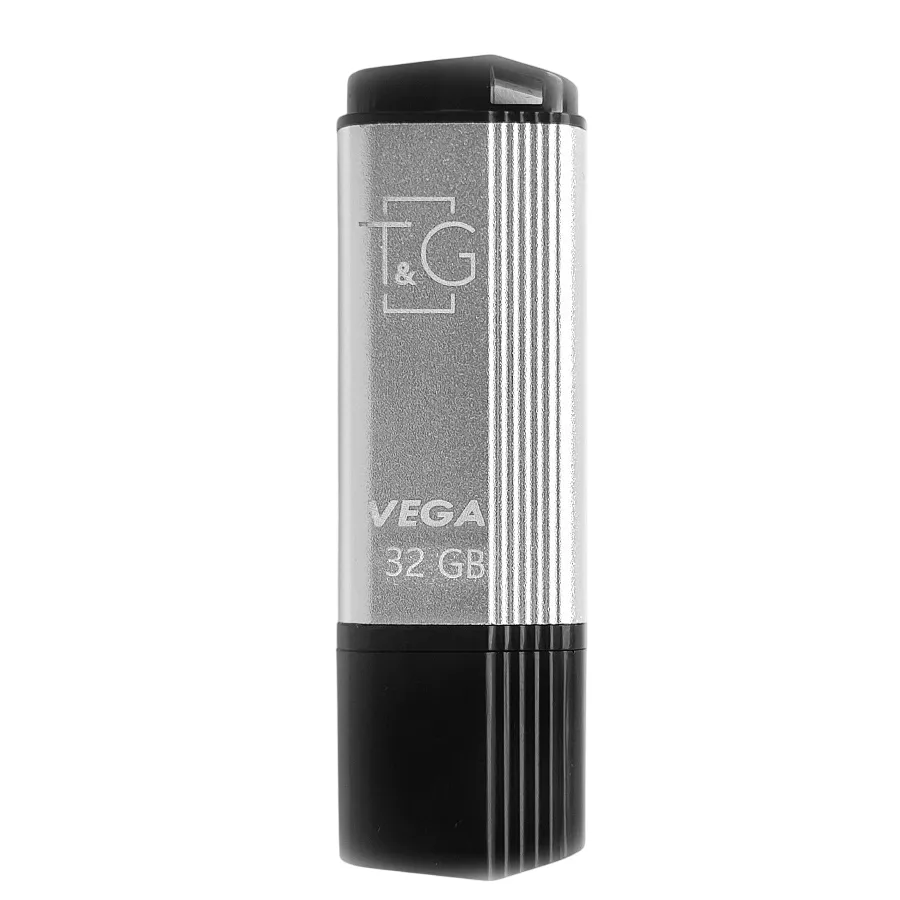 Флеш-накопичувач USB 32GB T&G 121 Vega Series Silver (TG121-32GBSL) - зображення 1