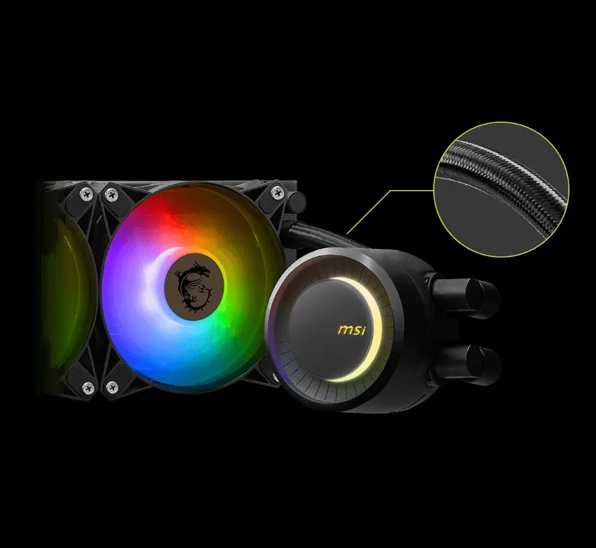 Система водяного охолодження MSI MAG CoreLiquid E240 - мініатюра 5
