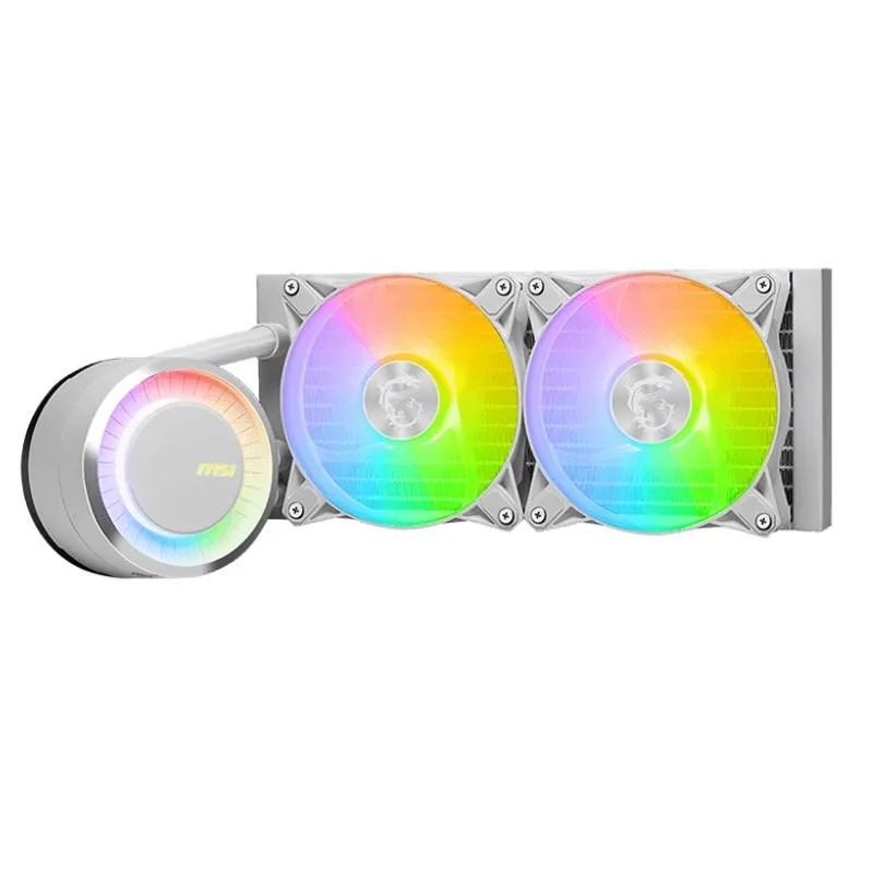 Система водяного охолодження MSI MAG CoreLiquid E240 White - зображення 1