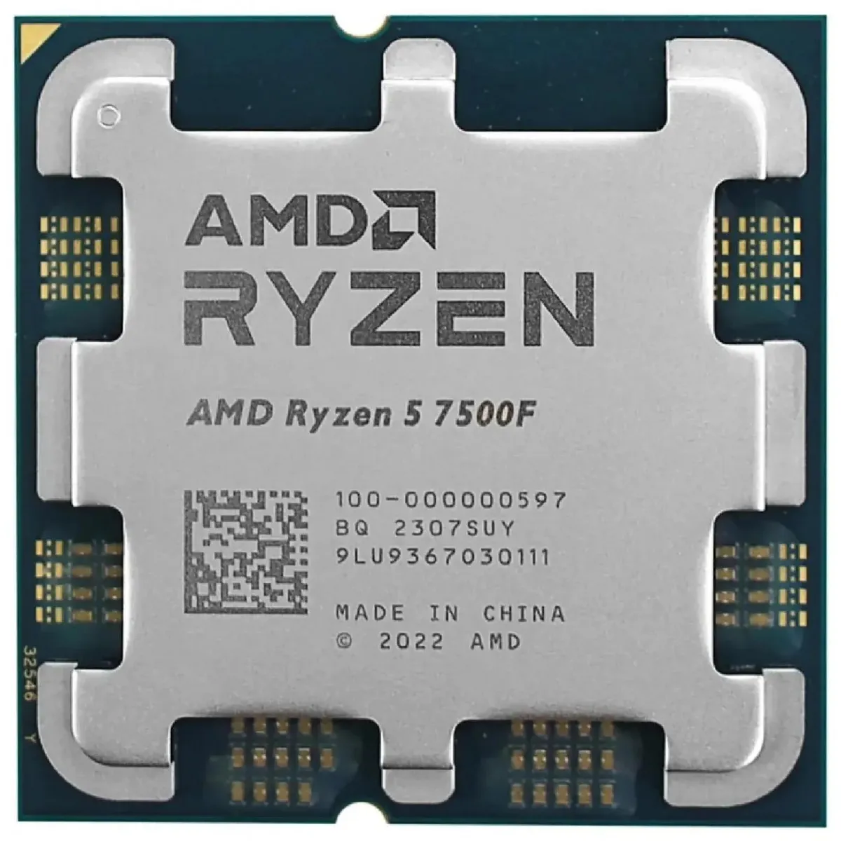 Процесор AMD Ryzen 5 7500F (3.7GHz 32MB 65W AM5) Multipack (100-100000597MPK) - зображення 1
