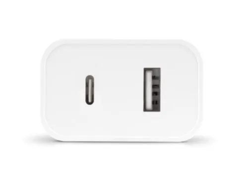 Мережевий зарядний пристрій Ttec SmartCharger Duo PD USB-C/USB-A 32Вт White (2SCS24B) - мініатюра 2