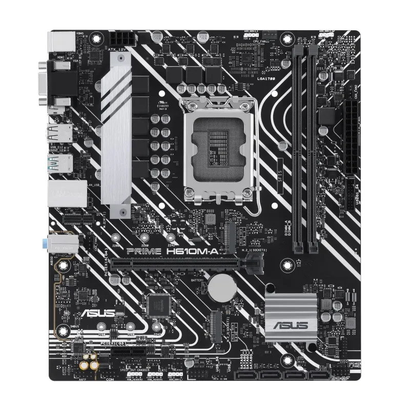 Материнська плата Asus Prime H610M-A-CSM Socket 1700 - мініатюра 2