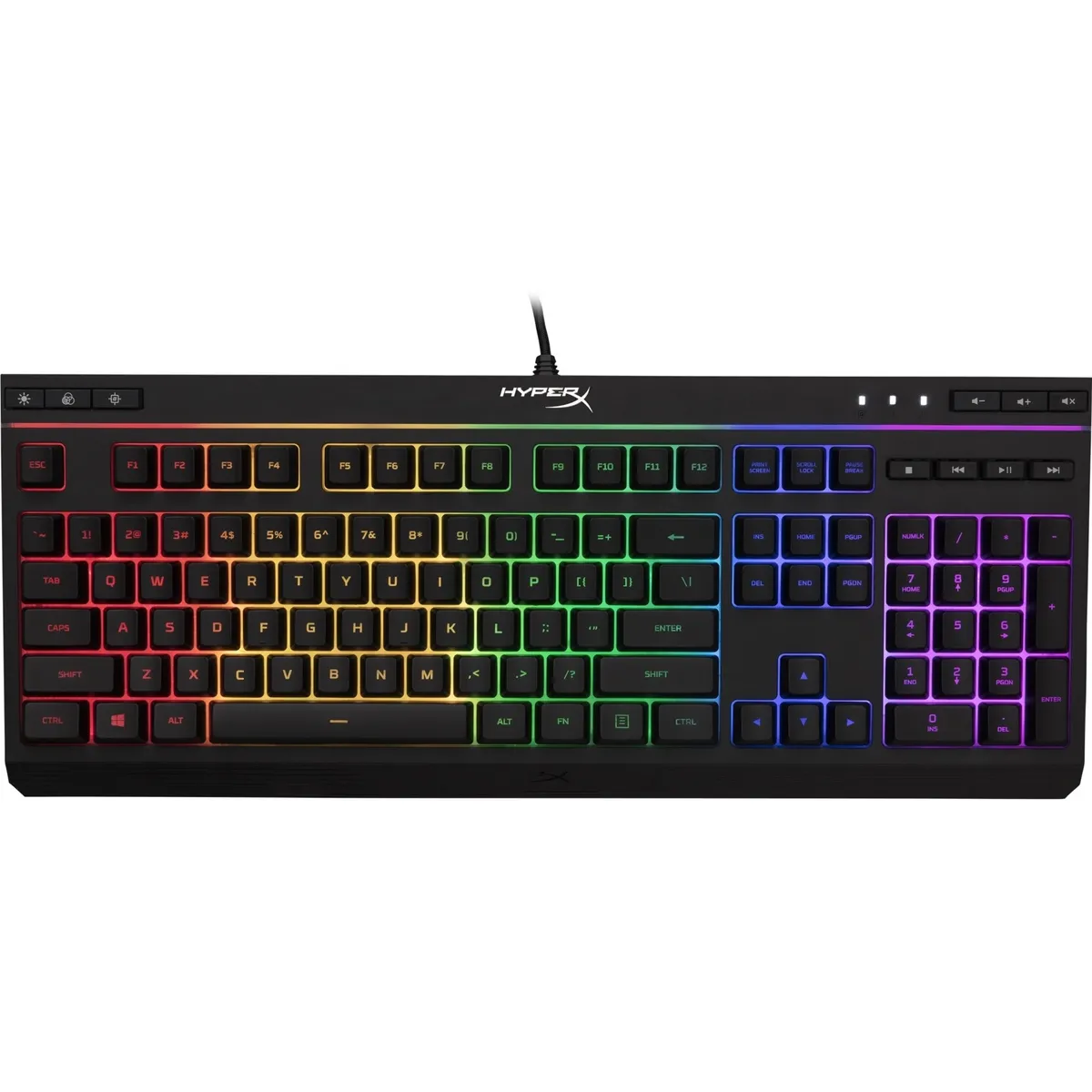 Клавіатура HyperX Alloy Core RGB Black (4P4F5AA) - зображення 1