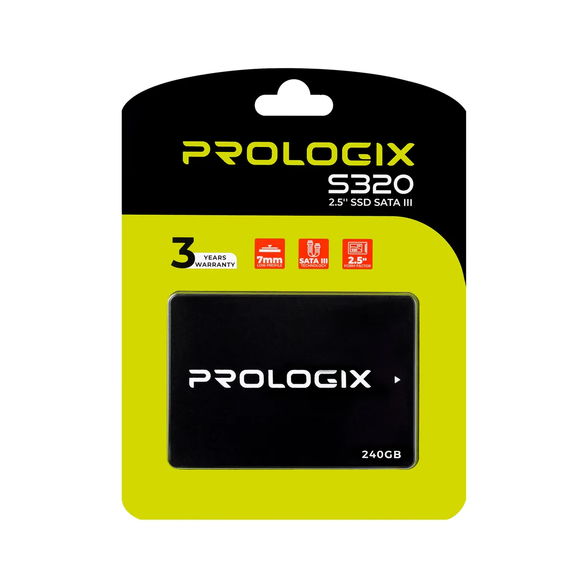 Накопичувач SSD  240GB Prologix S320 2.5" SATAIII 3D TLC (PRO240GS320) - мініатюра 4