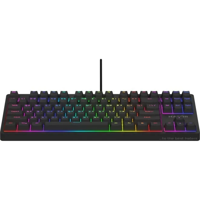 Клавіатура Hator Rockfall 2 Optica TKL Black (HTK-730) - мініатюра 3