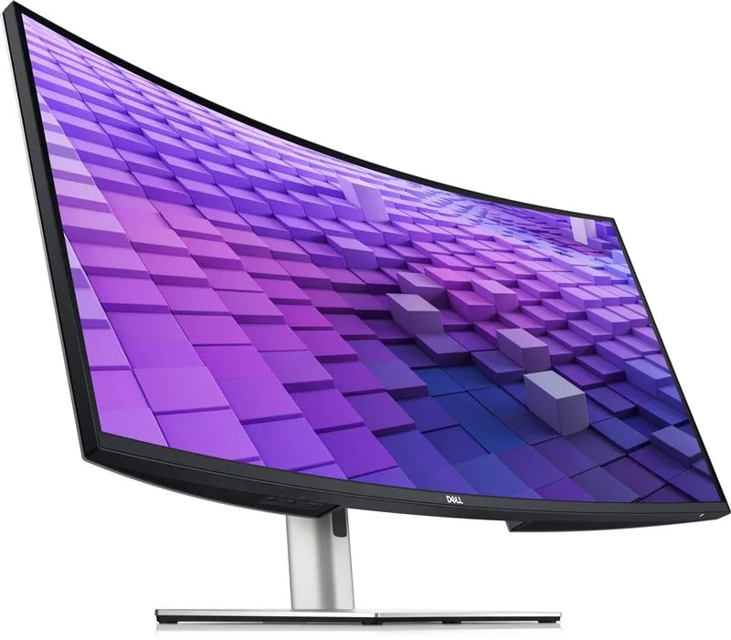 Монітор Dell 38" UltraSharp U3824DW (210-BHXB) IPS Black/Silver Curved - мініатюра 2