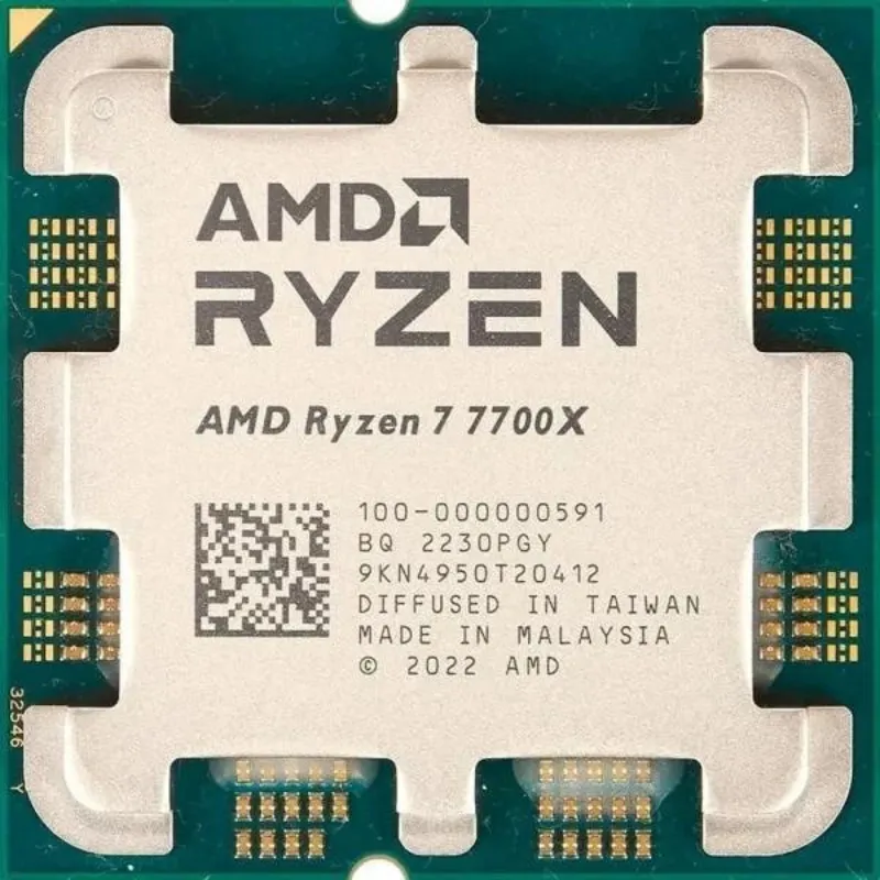 Процесор AMD Ryzen 7 7700X (4.5GHz 32MB 105W AM5) Tray (100-000000591) - зображення 1