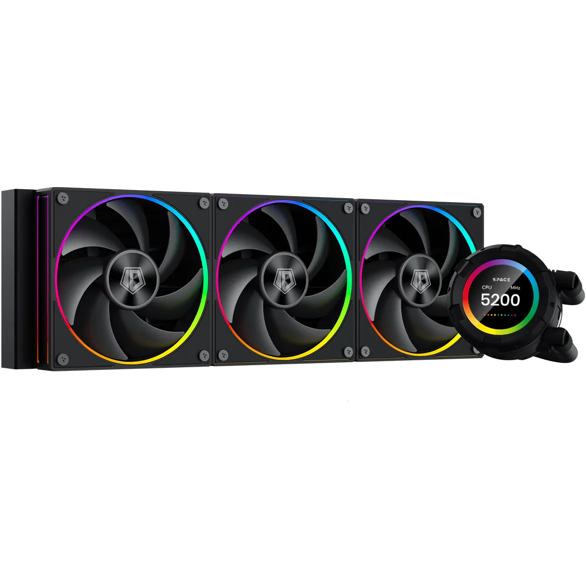 Система водяного охолодження ID-Cooling Space LCD SL360 - мініатюра 8