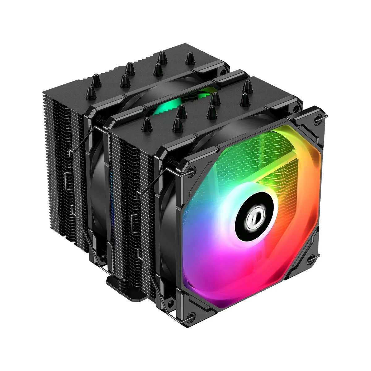 Кулер процесорний ID-Cooling SE-207-XT ARGB Black - мініатюра 9