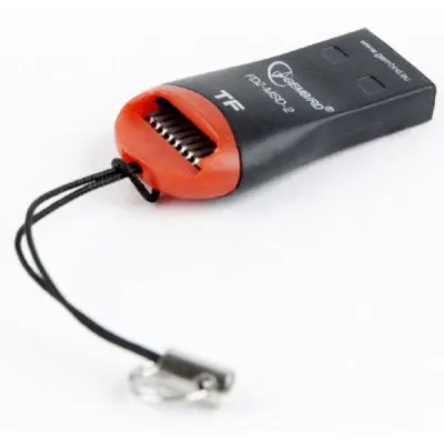 Зчитувач флеш-карт Gembird USB 2.0 MicroSD (FD2-MSD-3) - мініатюра 2