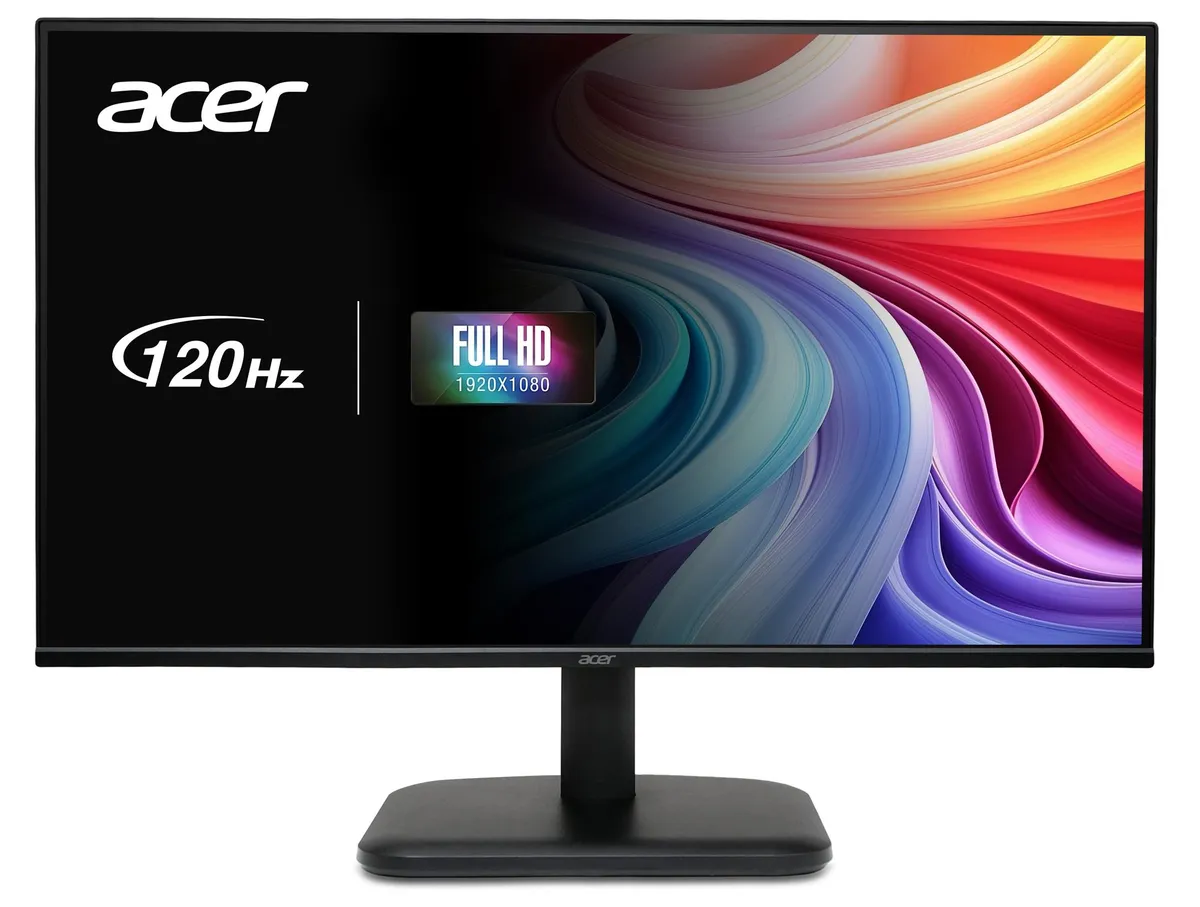 Монітор Acer 23.8" EK241YEbi (UM.QE1EE.G01) IPS Black 120Hz - мініатюра 2