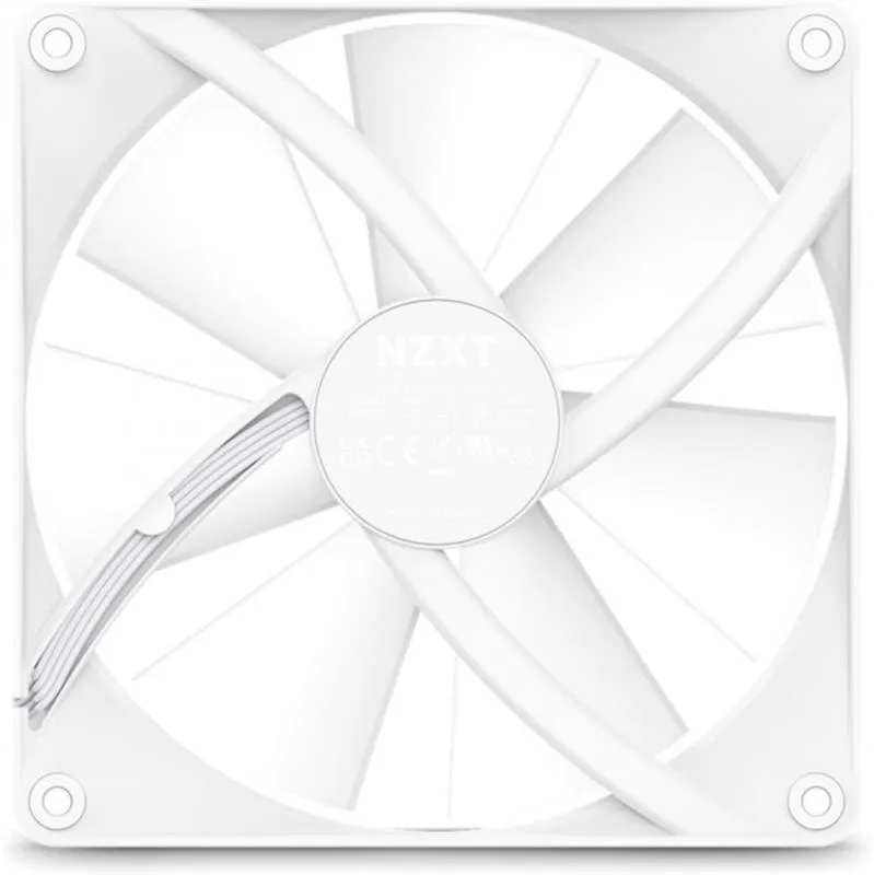 Вентилятор NZXT F140 RGB Core White (RF-C14SF-W1) - мініатюра 8