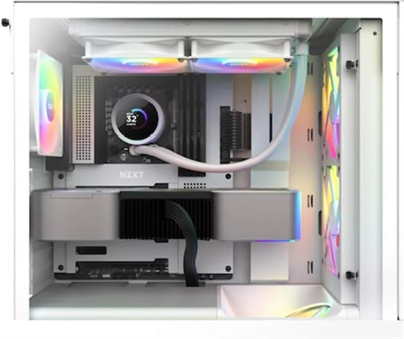 Вентилятор NZXT F140 RGB Core White (RF-C14SF-W1) - мініатюра 9