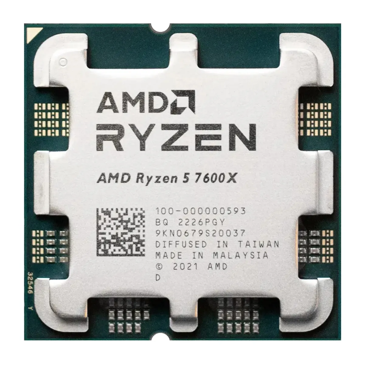 Процесор AMD Ryzen 5 7600X (4.7GHz 32MB 105W AM5) Tray (100-000000593) - зображення 1