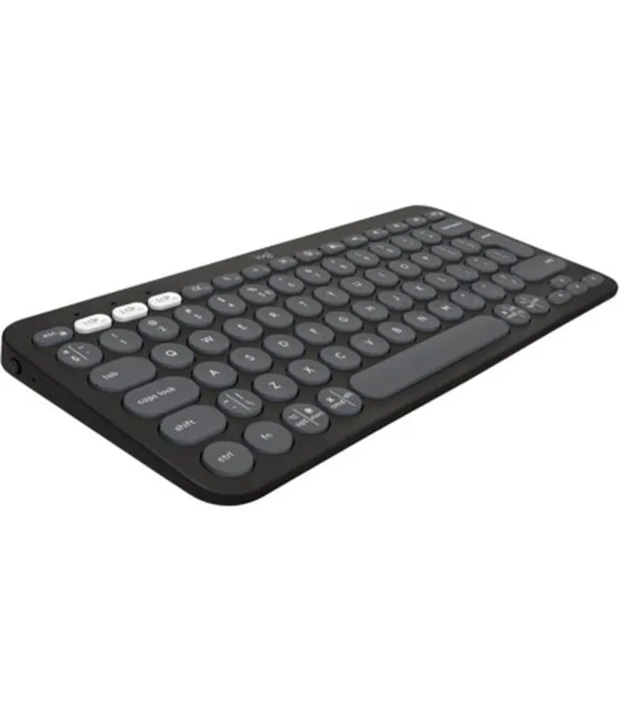 Клавiатура бездротова Logitech Pebble Keys 2 K380s Graphite (920-011851) - мініатюра 2