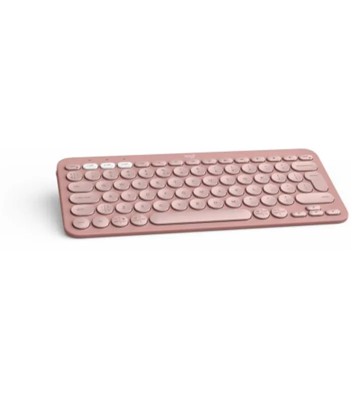 Клавiатура бездротова Logitech Pebble Keys 2 K380s Rose (920-011853) - мініатюра 3