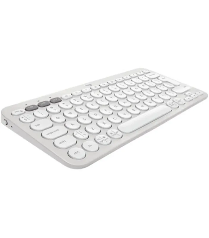 Клавiатура бездротова Logitech Pebble Keys 2 K380s White (920-011852) - мініатюра 2