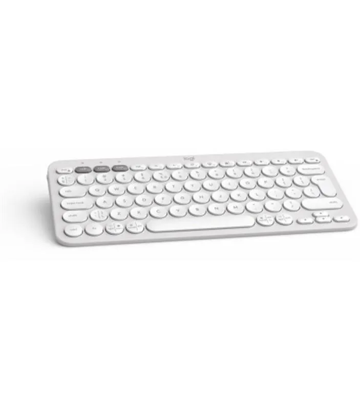 Клавiатура бездротова Logitech Pebble Keys 2 K380s White (920-011852) - мініатюра 3