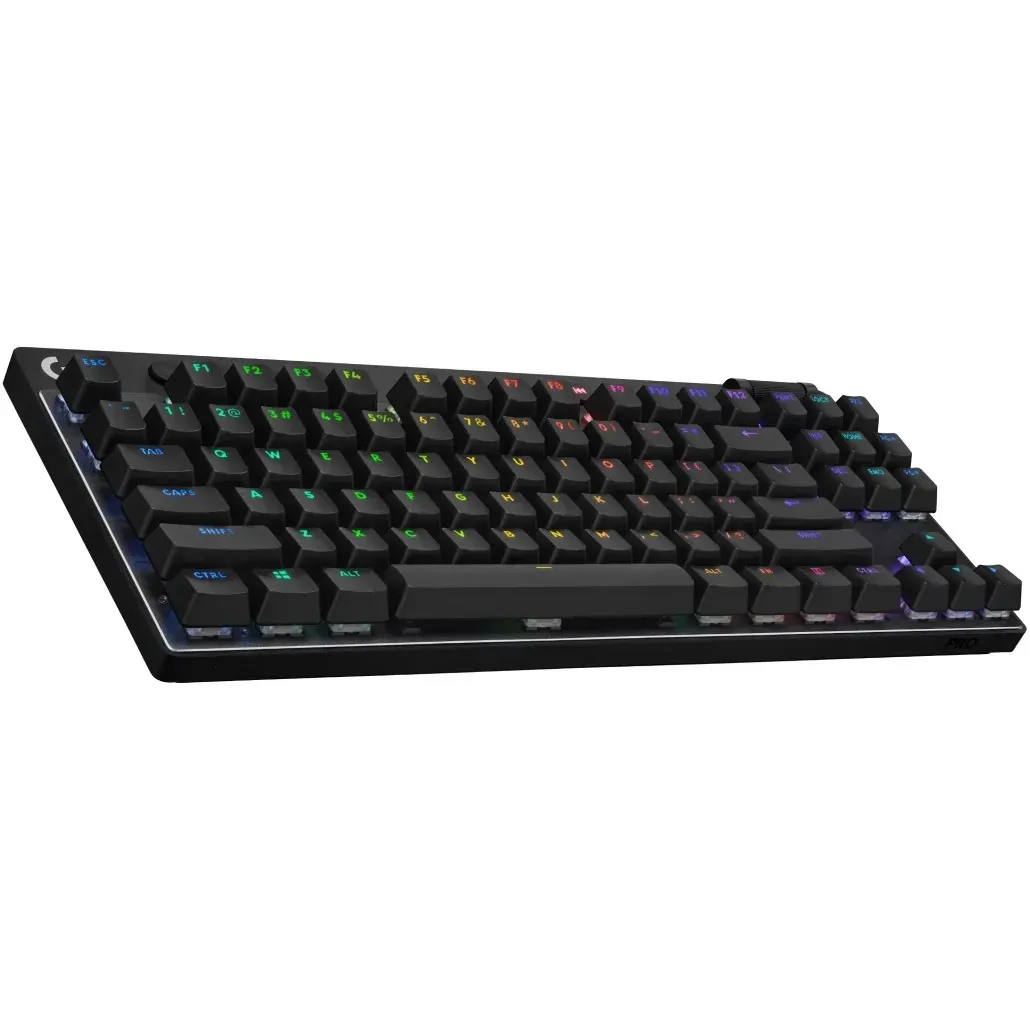 Клавiатура бездротова Logitech G PRO X TKL Lightspeed Black Tactile (920-012136) - мініатюра 2