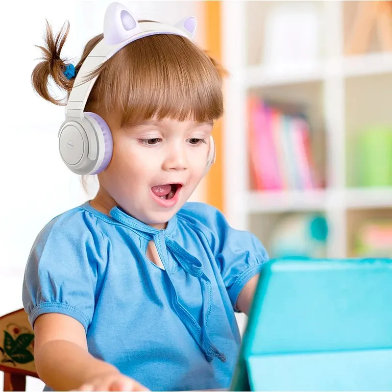 Bluetooth-гарнітура Promate Panda Lilac - мініатюра 4