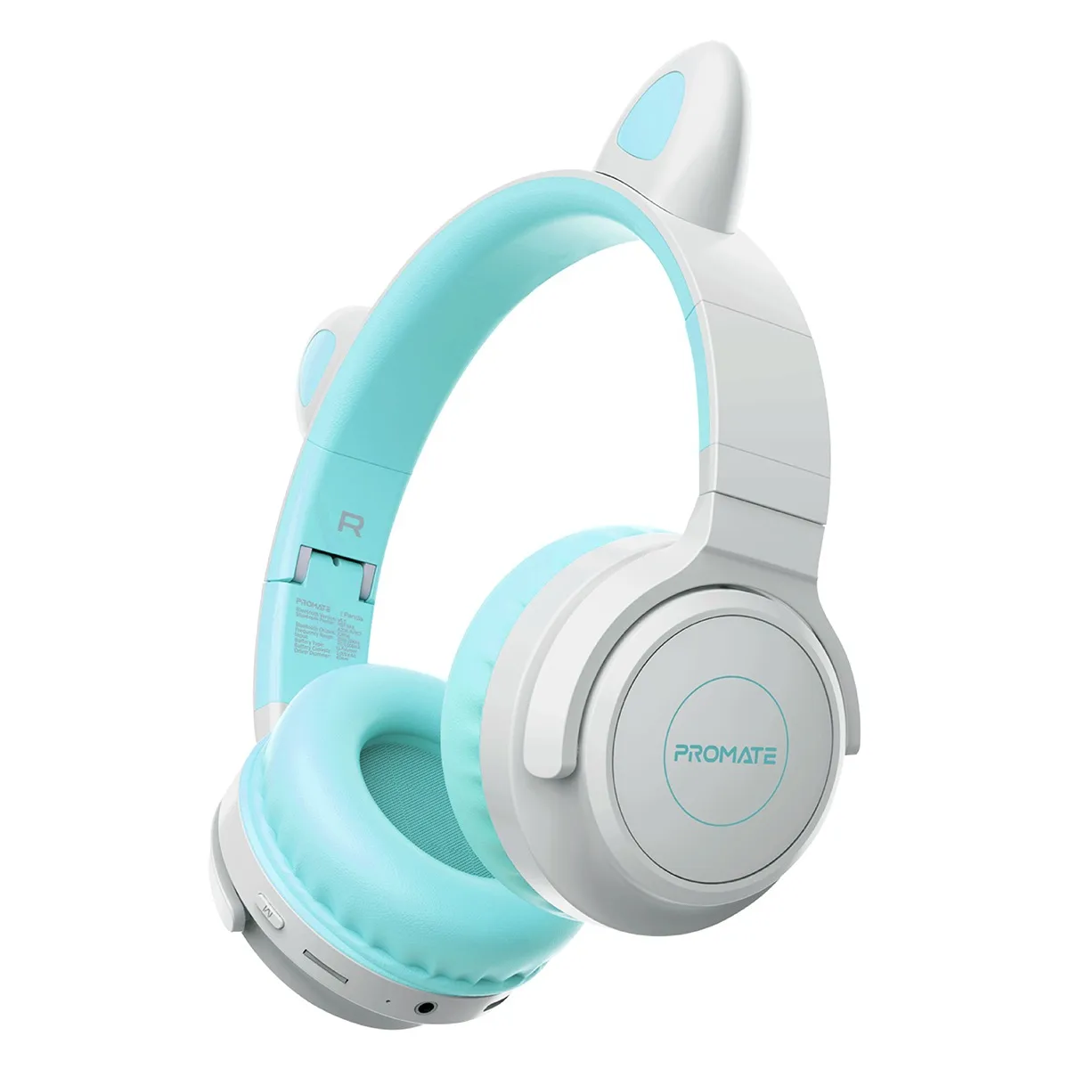 Bluetooth-гарнітура Promate Panda Aqua - зображення 1