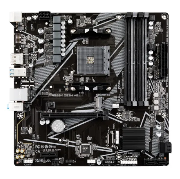 Материнська плата Gigabyte A520M DS3H V2 Socket AM4 - зображення 1