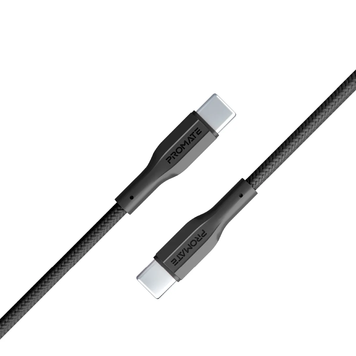 Кабель Promate xCord-CC USB Type-C - USB Type-C (M/M), 1 м, Black (xcord-cc.black) - зображення 1