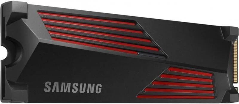 Накопичувач SSD 1ТB Samsung 990 PRO with Heatsink M.2 2280 PCIe 4.0 x4 NVMe V-NAND MLC (MZ-V9P1T0CW) - мініатюра 3