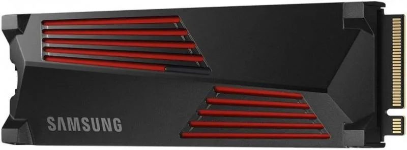 Накопичувач SSD 1ТB Samsung 990 PRO with Heatsink M.2 2280 PCIe 4.0 x4 NVMe V-NAND MLC (MZ-V9P1T0CW) - мініатюра 4